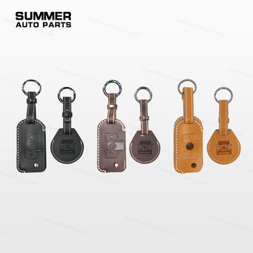 Leather Keychain & AirTag Cover for INEOS Grenadier