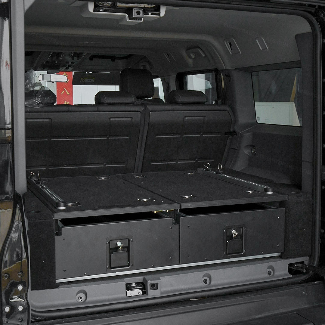 Ineos Grenadier Rear Trunk Drawer System - 2-Drawer Aluminum