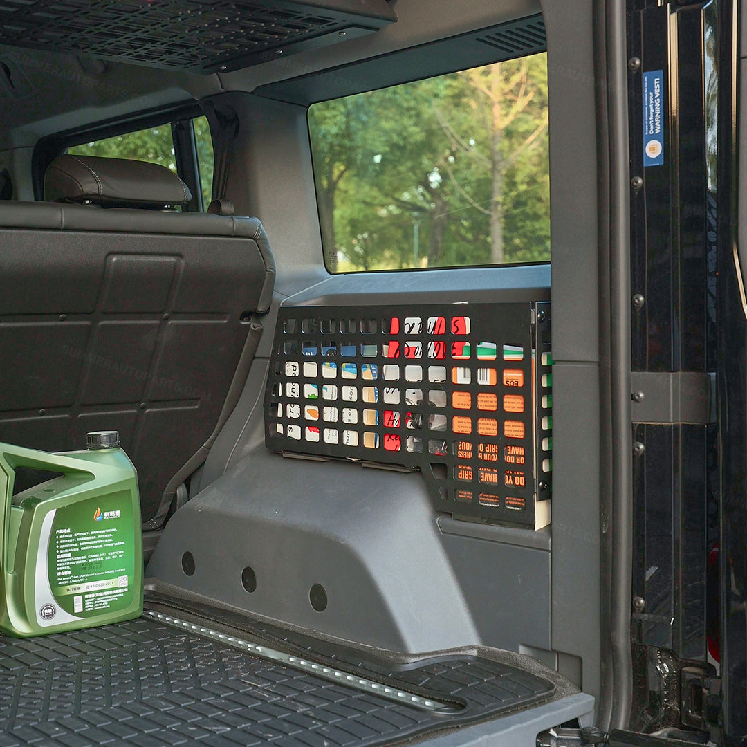 Rear Cargo Molle Panel Organizer for INEOS Grenadier (2023–2025)