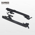 Angled view of deployable electric side steps for Land Rover Defender 110 L663