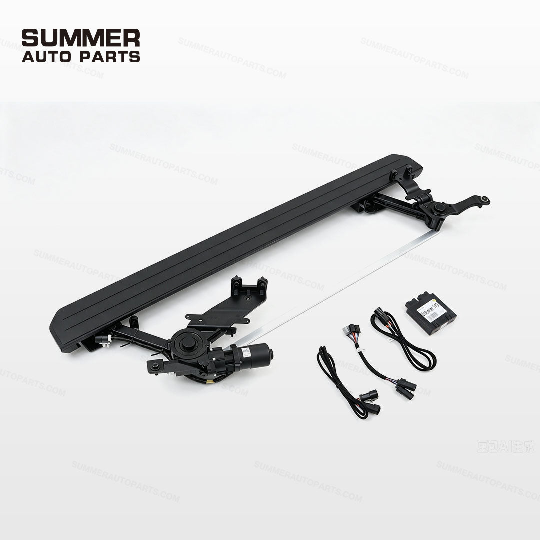 Electric side step motor, wiring harness, and control module kit for Land Rover Defender 110 L663