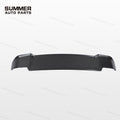 Rear view of OCTA style forged carbon rear roof spoiler for Land Rover Defender L663