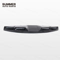 Straight front view of forged carbon fiber roof light bar for Land Rover Defender L663