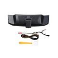 Clean white background image of integrated dash cam kit for Land Rover Defender L663