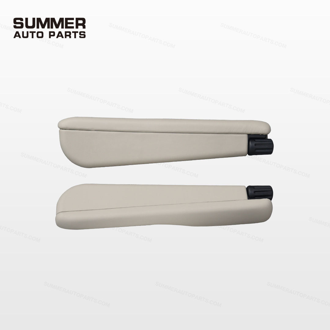 Pair of khaki front seat armrests for Land Rover Defender L663
