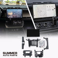 Range Rover style 13.1-inch infotainment screen retrofit kit for Land Rover Defender L663 with installed display views