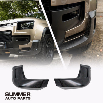 Forged Carbon Front Bumper Corner Covers for Land Rover Defender L663