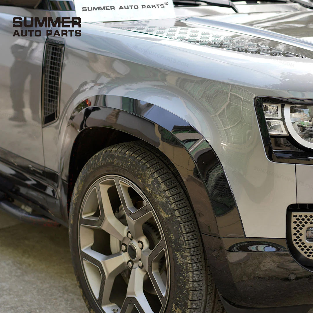 Wide Wheel Arches for Land Rover Defender 90 110 130 L663 2020-2025 - Matte or Gloss Black